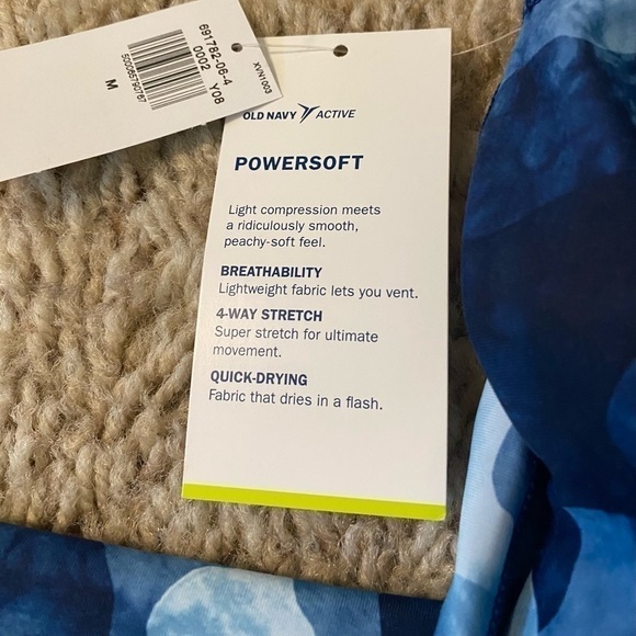 Old Navy Active Powersoft High Rise Crop  3/4 Go Dry Jogger (Medium) NWT - Picture 4 of 10